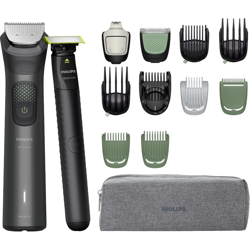 PHILIPS MG9531/15 Series 9000 All in One Trimmer Σετ Περιποίησης Επαναφορτιζόμενο Γκρι