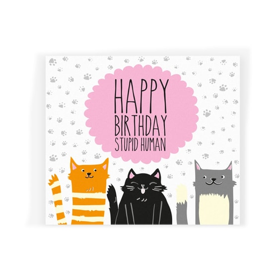 Ευχετήρια Κάρτα LEGAMI Greeting Card Happy Birthday Cats image 1