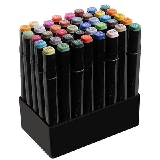 Σετ Επαγγελματικοί Μαρκαδόροι Aria Trade με 2 Μύτες Board και Fine (40 Τεμάχια) image 1