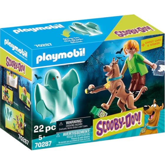 PLAYMOBIL® Scooby-Doo! Ο Σκούμπι και ο Σάγκι με ένα φάντασμα (70287) image 0