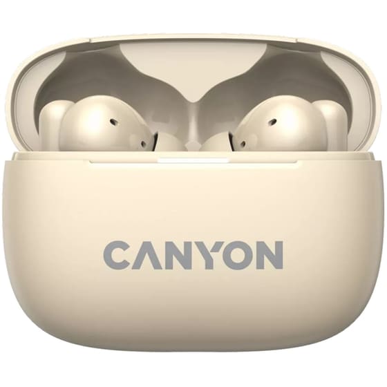 Ακουστικά Bluetooth Canyon OnGo 10 - Μπεζ image 0