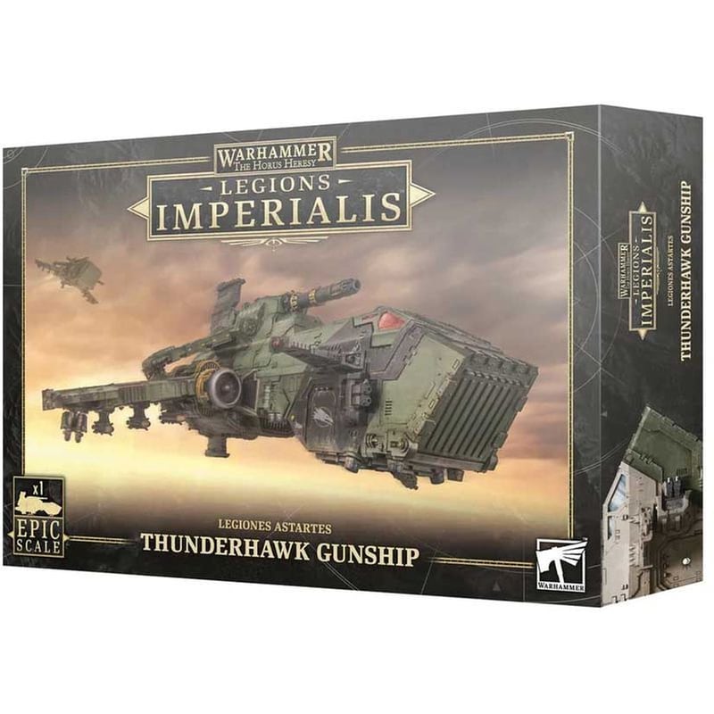 Legions Imperialis: Legions Astartes Thunderhawk Gunship Warhammer 40k GAMES WORKSHOP φωτογραφία