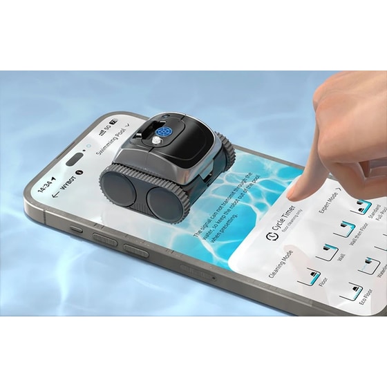 WYBOT C1 για Πισίνα Μαύρο Σκούπα Ρομπότ image 8