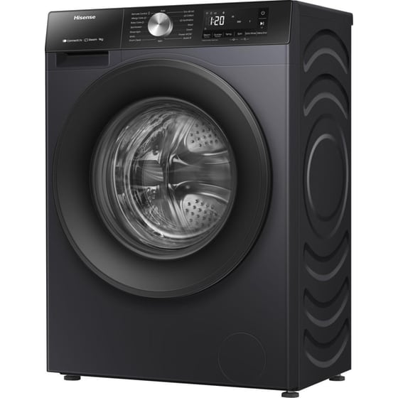 HISENSE WF3S9043BB3 9 kg 1.400 Στροφές Μαύρο με WiFi Πλυντήριο ρούχων image 7