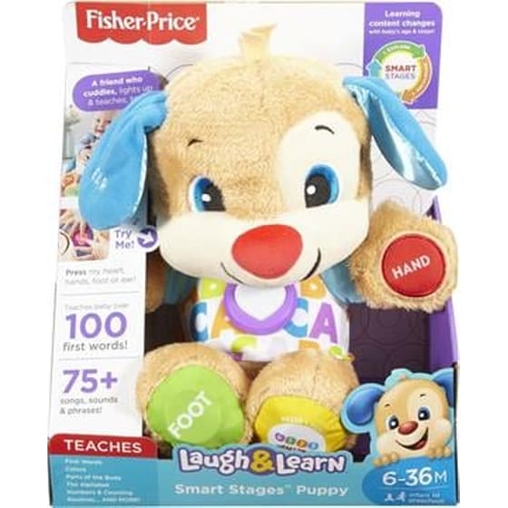 Fisher Price Εκπαιδευτικο Σκυλακι Smart Stages Fpn78 image 1