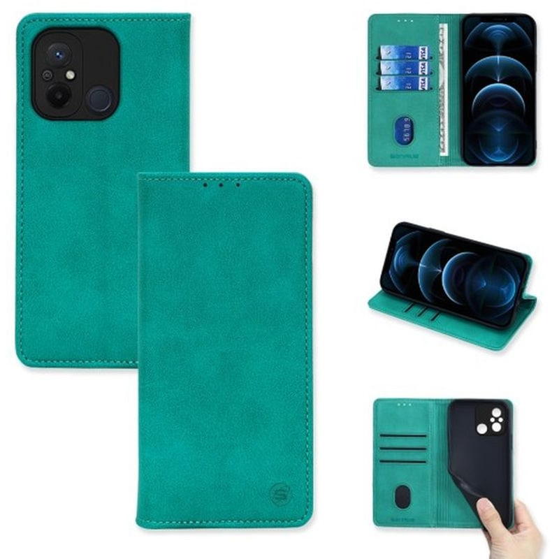 Θήκη Xiaomi Redmi 12C - Sonique Vintage Magnet Book - Βεραμάν