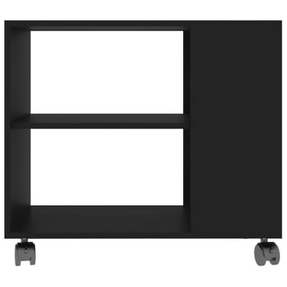 Τραπεζάκι Σαλονιού VidaXL από Μοριοσανίδα 70x35x55cm - Μαύρο image 4