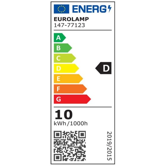 Λάμπα LED Eurolamp 147-77123 E27 9.5W 4000K 1330LM 6x10.7cm - Φυσικό Λευκό image 1