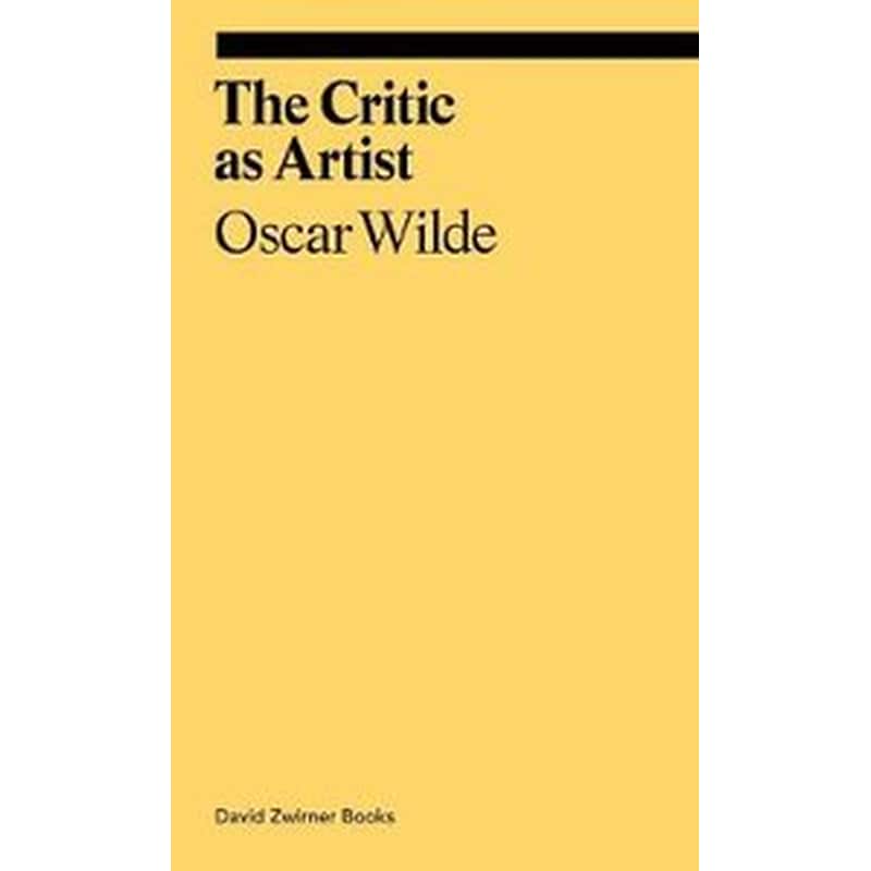 The Critic as Artist