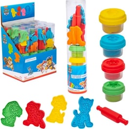 Σετ Σχολική Πλαστελίνη John Hellas Paw Patrol 4 Σχέδια 1 Βαζάκι - Τυχαία Επιλογή