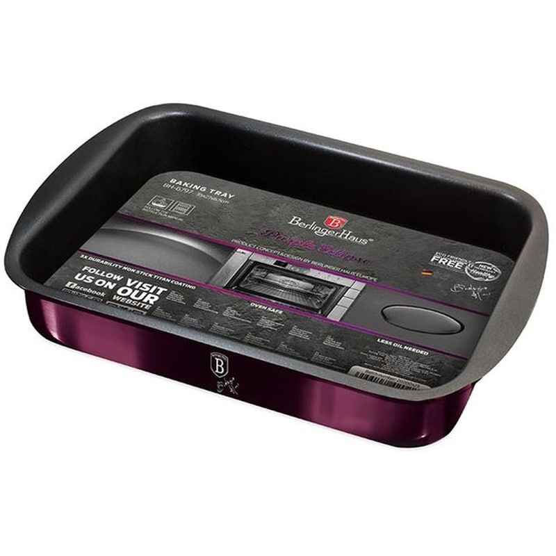 BERLINGER HAUS BH-6797 Αντικολλητικό Ταψί Μωβ BERLINGER HAUS