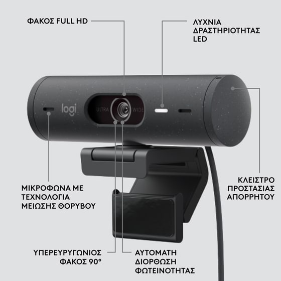 Logitech Brio 500 Web Camera Full HD 1080p image 5