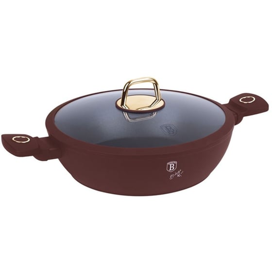 Κατσαρόλα BERLINGER HAUS BH-8039 30 cm Μπορντό image 0