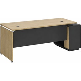 Γραφείο 24Mall 200x90x75cm Sonoma - Γκρι