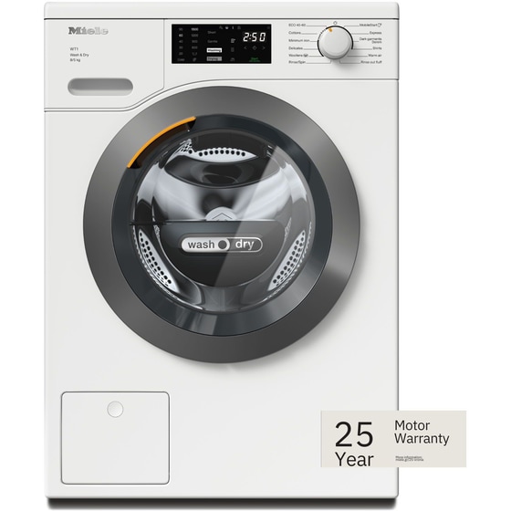 MIELE WTD160 με WiFi 8/5 kg 1.500 Στροφές με WiFi Λευκό Πλυντήριο Στεγνωτήριο image 0