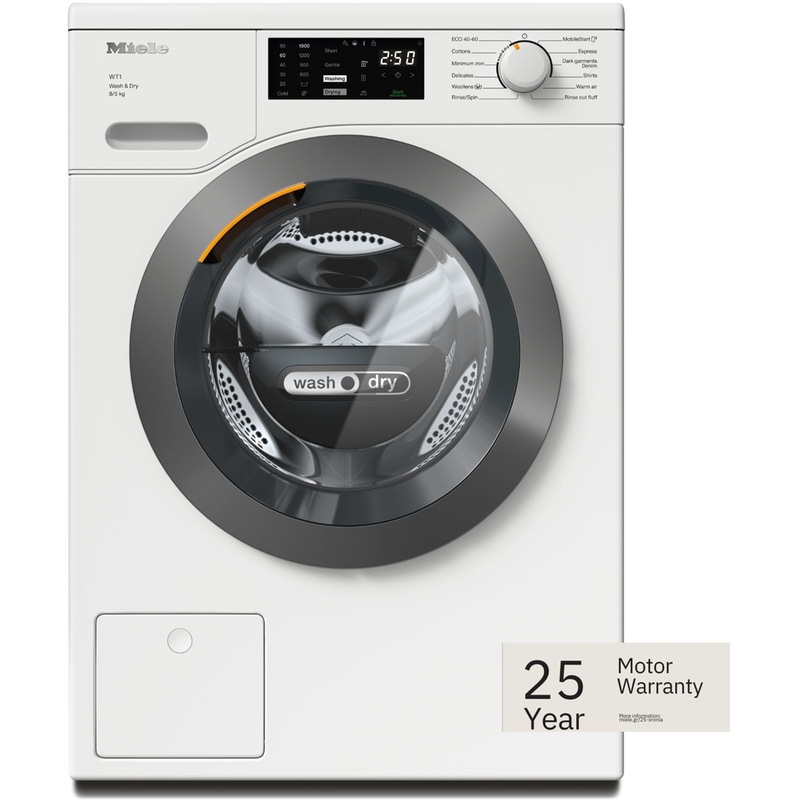MIELE WTD160 με WiFi 8/5 kg 1.500 Στροφές με WiFi Λευκό Πλυντήριο Στεγνωτήριο