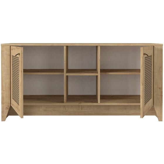 Μπουφές 24Mall Procida από Μοριοσανίδα 150x45x73.4 cm - Καφέ image 1