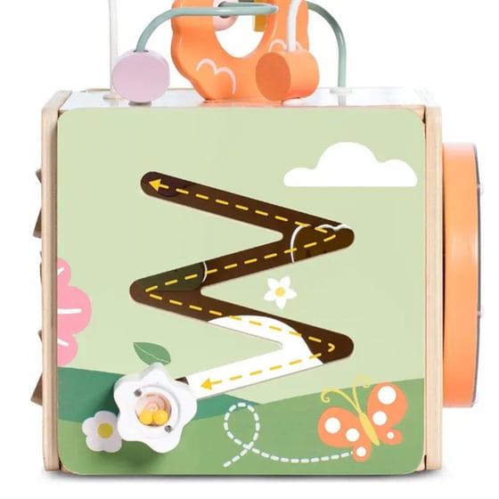 Ξύλινο Παιχνίδι CLASSIC WORLD Honeybee Activity Cube image 1