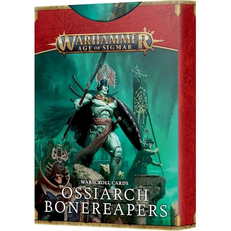 Warhammer Age Of Sigmar - Warscroll Cards: Ossiarch Bonereapers (Games Workshop)