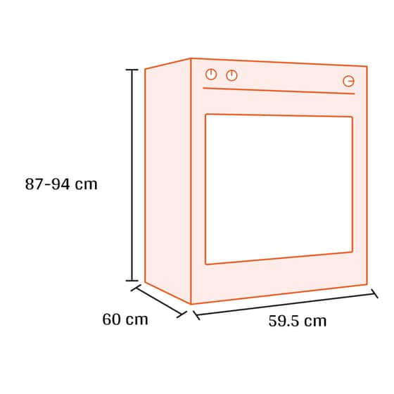 LA GERMANIA AMN664GCRT(GPL) 56 Lt Μπεζ Κουζίνα Υγραερίου image 1