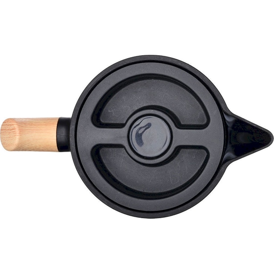 Κανάτα Θερμός Estia Home Art με Εργονομική Λαβή Μαύρη1lt image 3