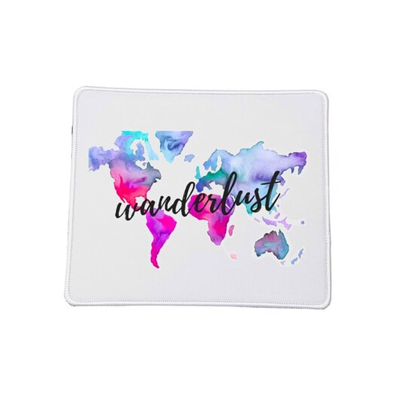 OEM Maps See The World Wanderlust No5 Mouse Pad Small 230 x 200 mm Με σχέδιο