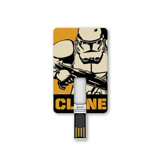 USB Card Stick Tribe Stormtrooper 8GB 2.0 Λευκό image 0