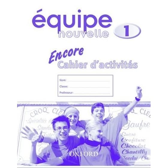 Équipe nouvelle: Part 1: Encore cahier d'activites image 0
