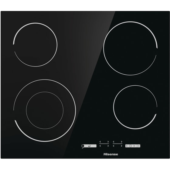 HISENSE E6432C 60 cm Μαύρο Εστία Κεραμική Αυτόνομη image 1