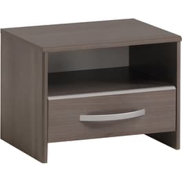 Κομοδίνο Polihome Paris Από Μοριοσανίδα 44x33x35cm - Καφέ