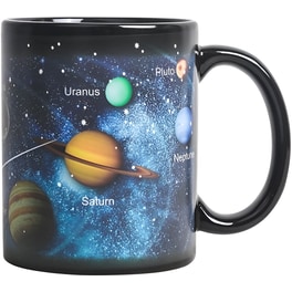 Κούπα Solar System Που Αλλάζει Χρώμα από Πορσελάνη 300 ml - Μαύρο