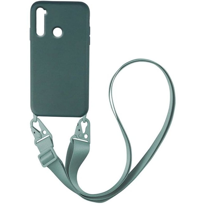 Θήκη Xiaomi Redmi Note 8T - Sonique Carryhang Liquid Silicone Strap - Πράσινο