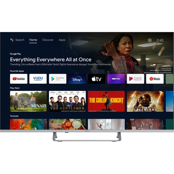 Tesla LED 55" 4K Android Τηλεόραση 55E635SUS image 0