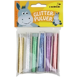 Χρυσόσκονη Glitter I-Mondi 6g (6 Τεμάχια)