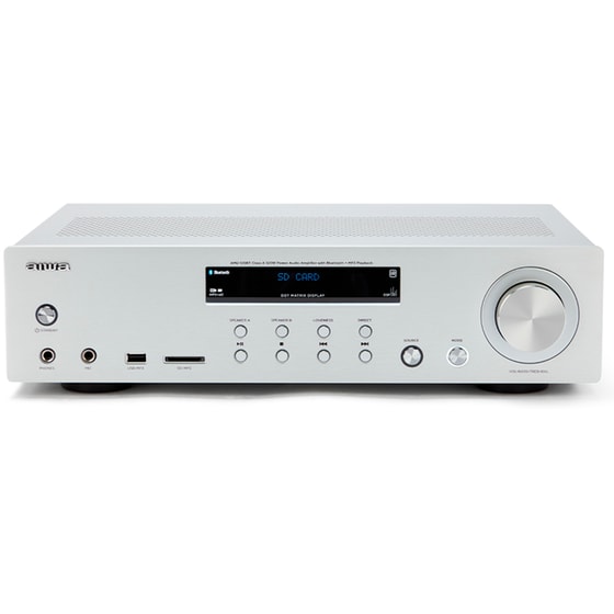Aiwa AMU-120BTSL Τελικός Ενισχυτής Stereo 120W - Ασημί image 0