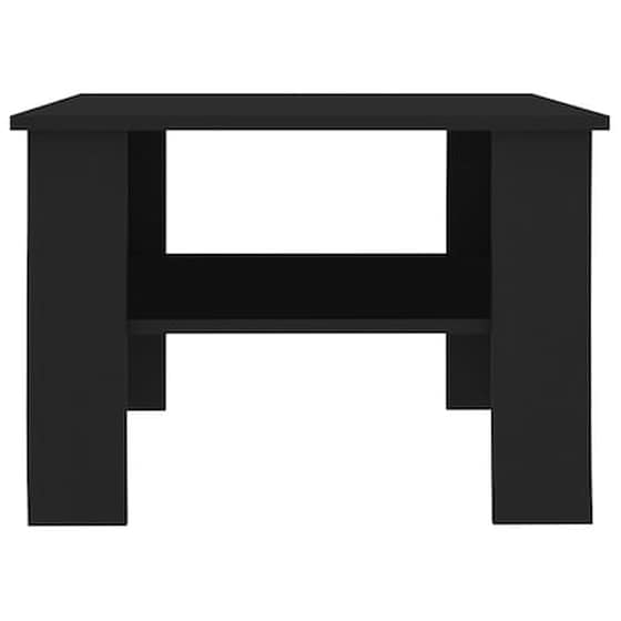 Τραπεζάκι Σαλονιού VidaXL από Μοριοσανίδα 60x60x42cm - Μαύρο image 3