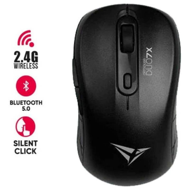 ALCATROZ Alcatroz AIRDUO 7x Ασύρματο Ποντίκι Μαύρο