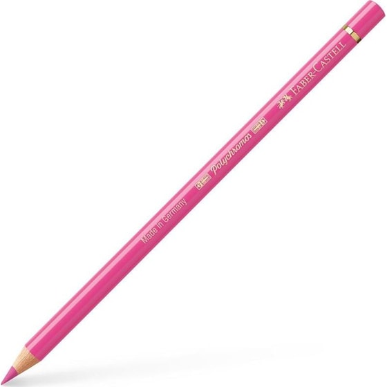 Ξυλομπογιά Faber Castell Polychromos 129 Pink Madder Lake image 0