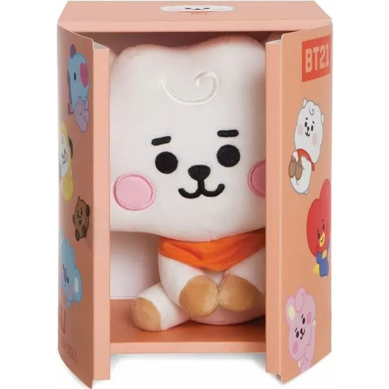 AURORA Λούτρινο Κουκλάκι Σε Συσκευασία Δώρου Bt21 Baby Rj 20εκ