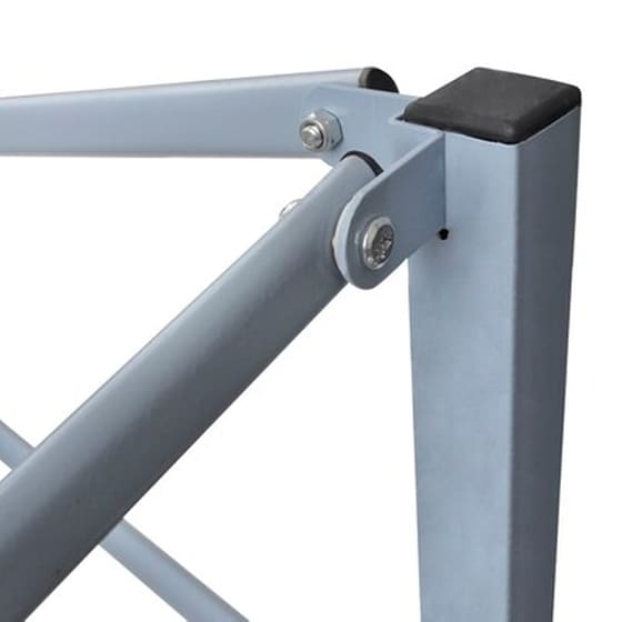 Τέντα Vidaxl Χάλυβας Πτυσσόμενη 3x3m - Πράσινη image 5