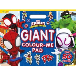 Marvel Spidey and his Amazing Friends: Giant Colour-Me Pad