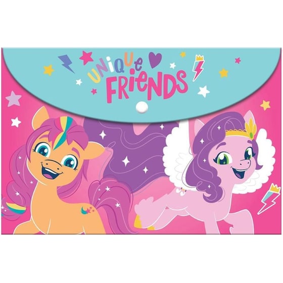 Φάκελος Διακάκης Με Κουμπί A4 My Little Pony image 0