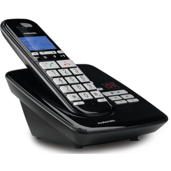Ασύρματο Τηλέφωνο Motorola S3011 - Μαύρο image 2