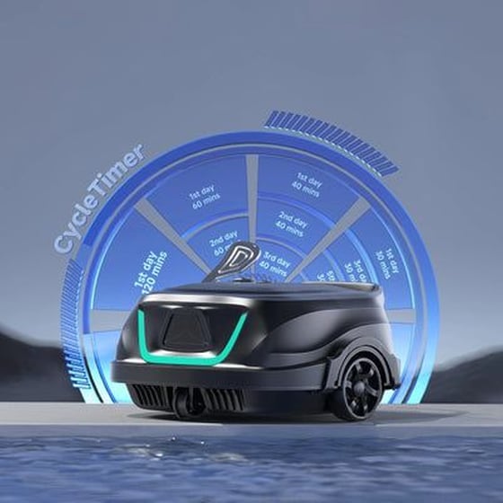 WYBOT A1 για Πισίνα Μαύρο Σκούπα Ρομπότ image 3