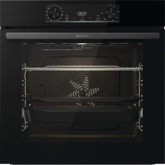 GORENJE BOS6737E06BG & ECT43X 77 Lt Μαύρο Eντοιχιζόμενο Σετ Φούρνος και Εστία image 2