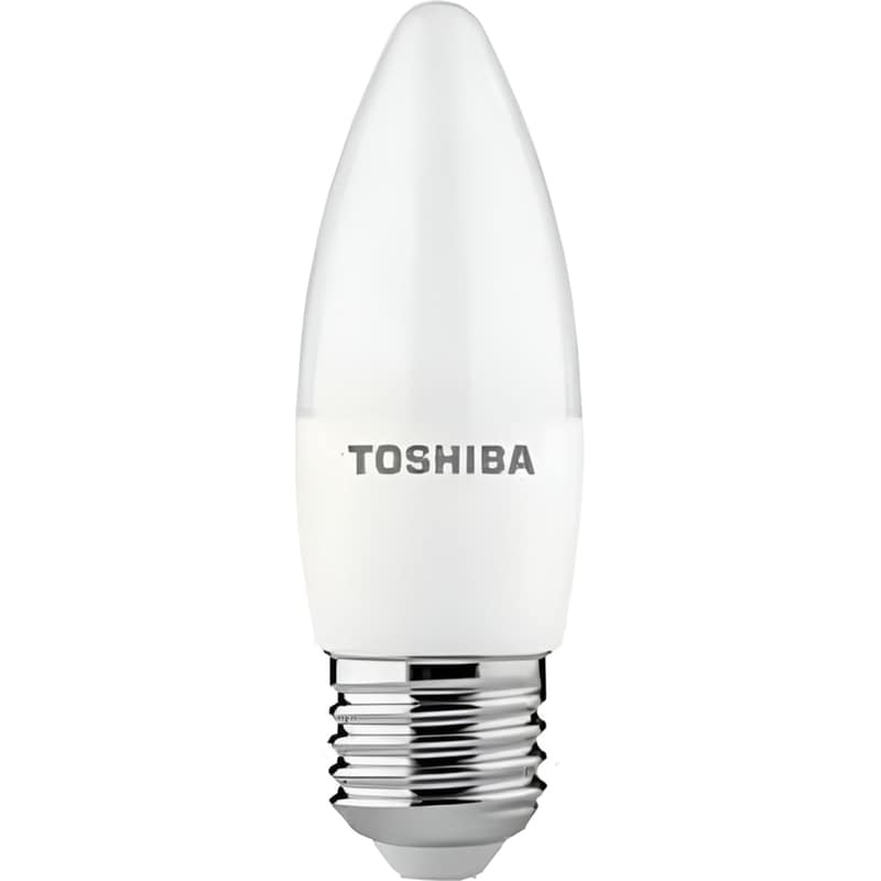 Λάμπα LED Toshiba C35 E27 5W 3000K - Θερμό Λευκό