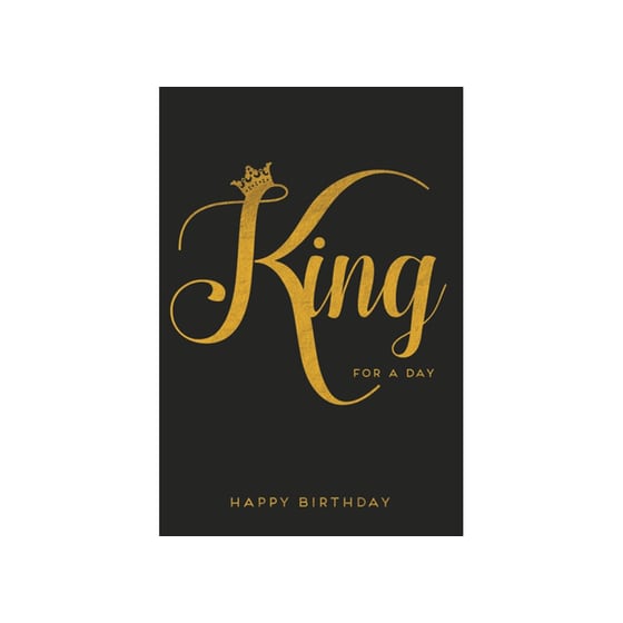 Ευχετήρια Κάρτα Legami King Happy Birthday image 0