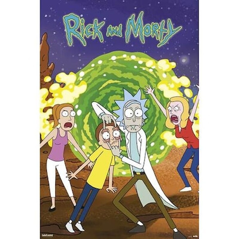 ERIK Αφίσα Rick και Morty Κάθετη 61 x 91.5 cm