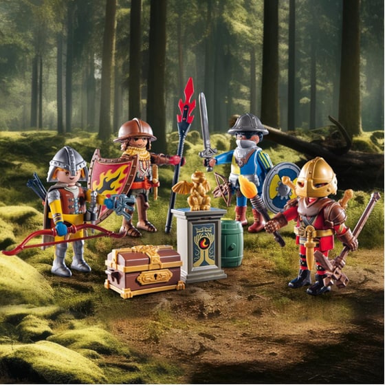 PLAYMOBIL® Novelmore My Figures: Ιππότες του Novelmore (71487) image 3