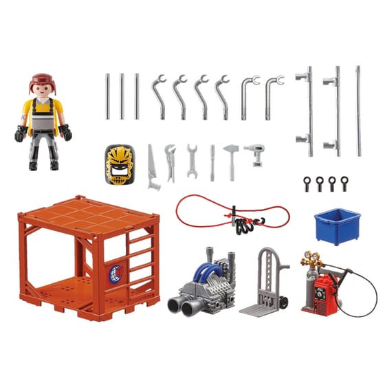 PLAYMOBIL® City Action Κατασκευαστής Container (70774) image 1